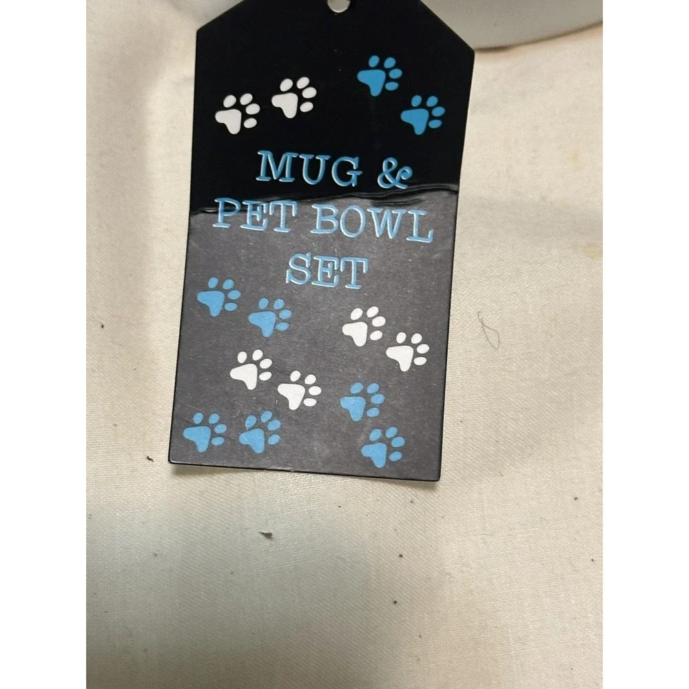 Mug And Pet Bowl Set 
